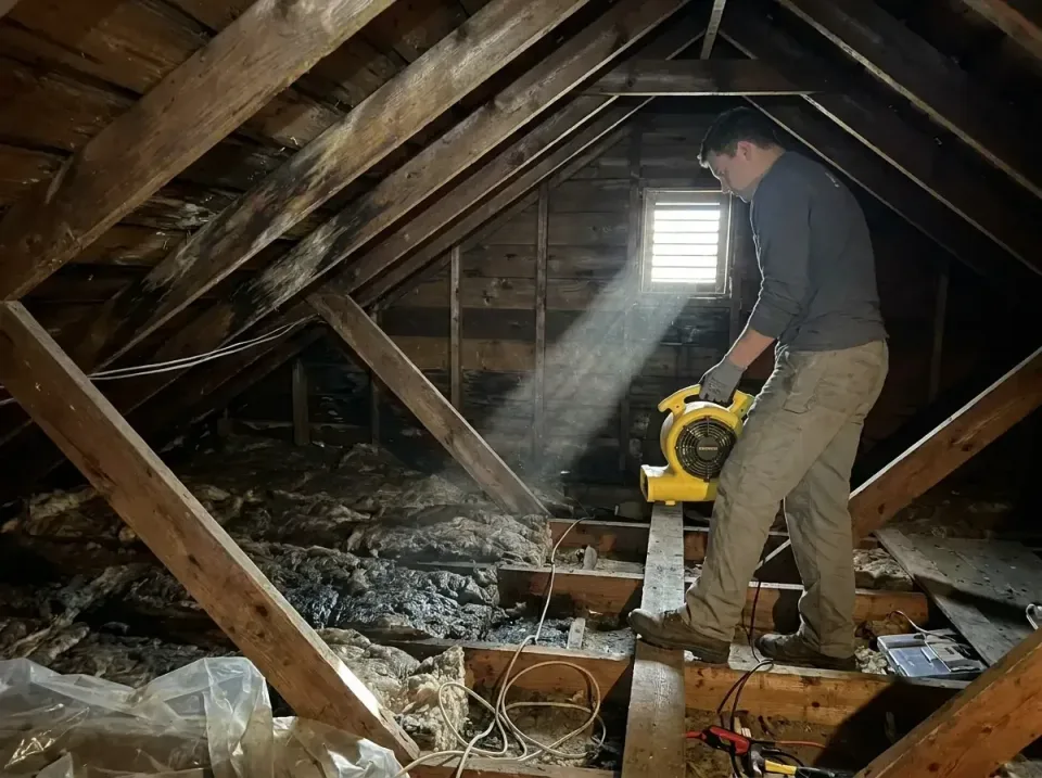 attic-water-damage-drying-proc-007 — frequently asked questions, Emergency Water Extraction & 24/7 Flood Response in Hogansv…